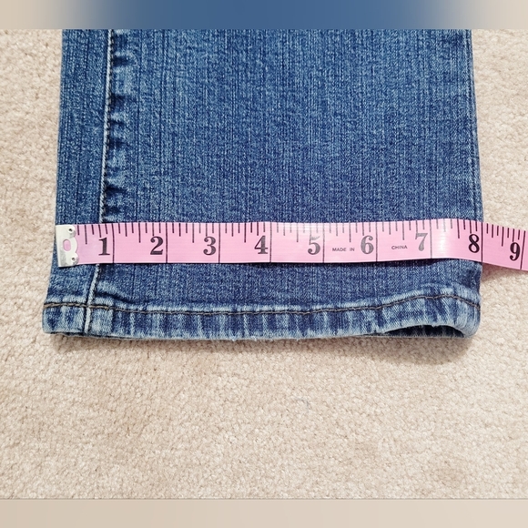 Jag Jeans Women’s Size 4P Bootcut Stretch Blue Denim Jeans Mid Rise - Picture 9 of 12